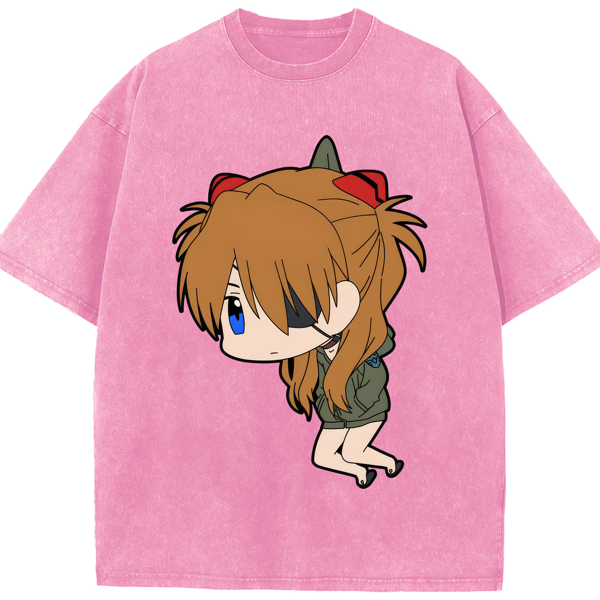 （画像用） EVA 新世紀エヴァンゲリオン 綿100% ヴィンテージ風 半袖Tシャツ（フロントプリント）